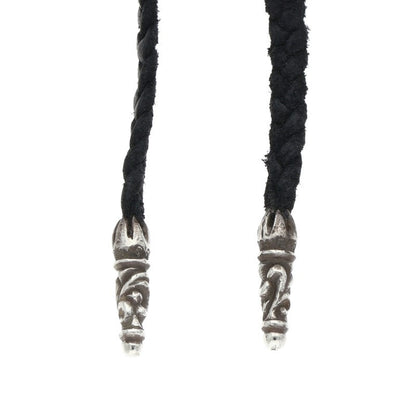 Chrome Hearts BS Fleur Leather Braid Pendant Size ONE SIZE