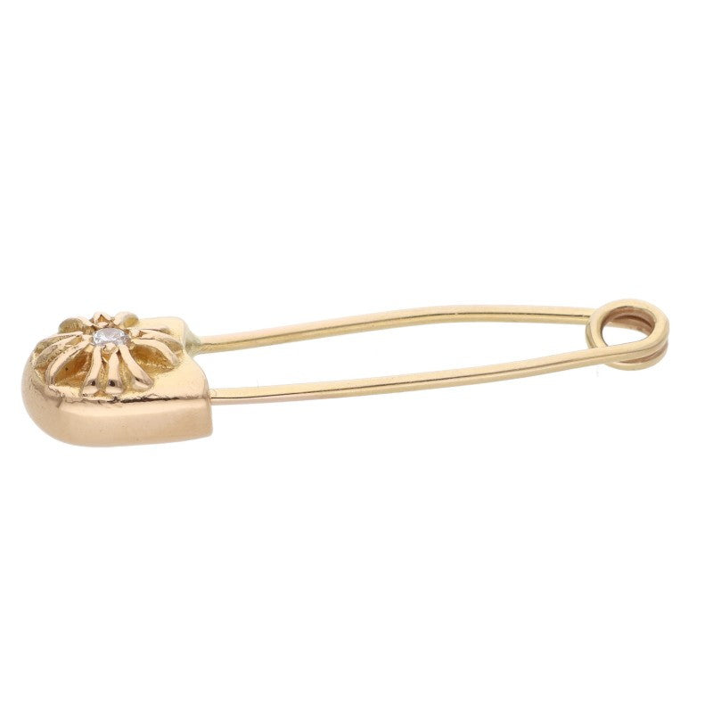 Chrome Hearts 22K Small 1-Diamond Pin Charm Size ONE SIZE