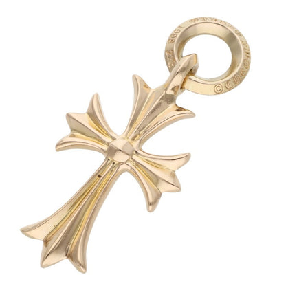 Chrome Hearts 22K Tiny CH Necklace Yellow Size ONE SIZE