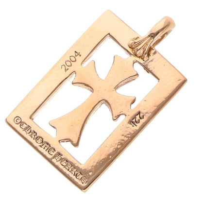 Chrome Hearts 22K Framed Open Diamond Charm Size ONE SIZE