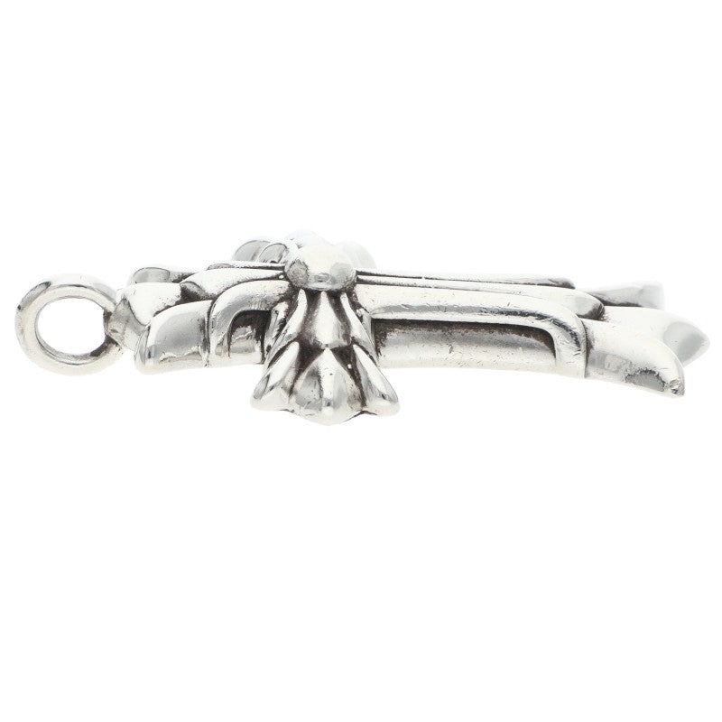 Chrome Hearts Double CH Cross Silver Charm Size ONE SIZE