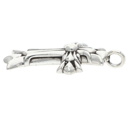 Chrome Hearts Double CH Cross Silver Charm Size ONE SIZE