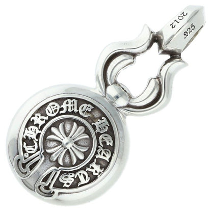Chrome Hearts Large Cross Ball Silver Pendant Size ONE SIZE