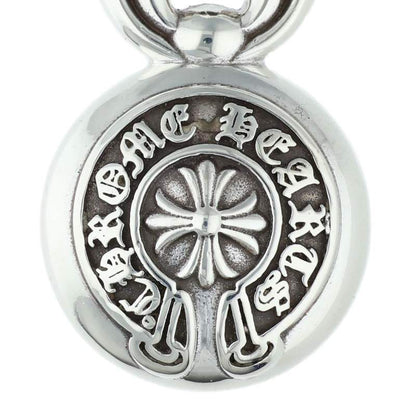 Chrome Hearts Large Cross Ball Silver Pendant Size ONE SIZE