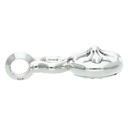 Chrome Hearts Large Cross Ball Silver Pendant Size ONE SIZE