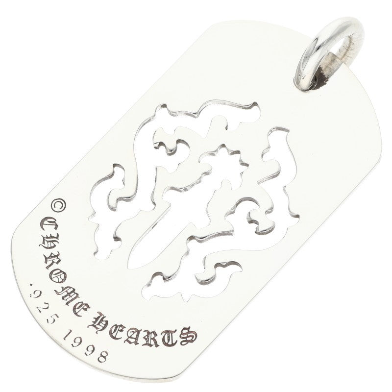 Chrome Hearts Large Dagger Cutout Tag Pendant Size ONE SIZE