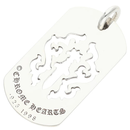 Chrome Hearts Large Dagger Cutout Tag Pendant Size ONE SIZE