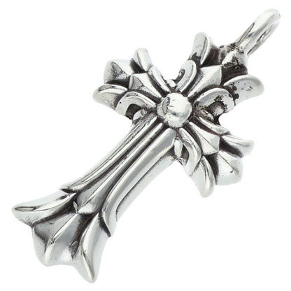 Chrome Hearts DBL CH CRS Silver Charm