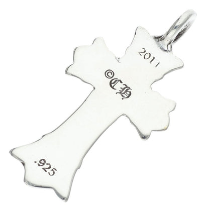 Chrome Hearts DBL CH CRS Silver Charm