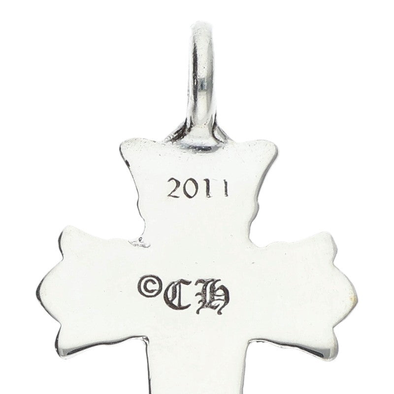Chrome Hearts DBL CH CRS Silver Charm
