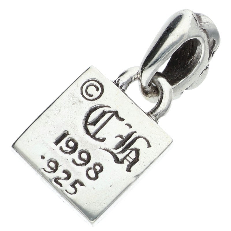 Chrome Hearts 925 Silver Framed Sapphire Charm Size ONE SIZE