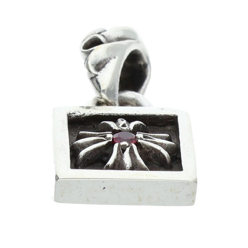 Chrome Hearts 925 Silver Framed Sapphire Charm Size ONE SIZE