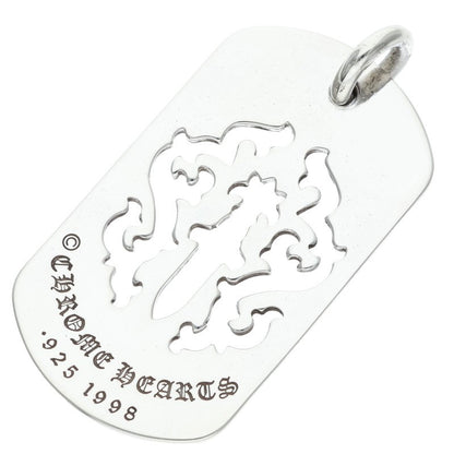 Chrome Hearts Dagger Cutout Large Tag Pendant Size ONE SIZE
