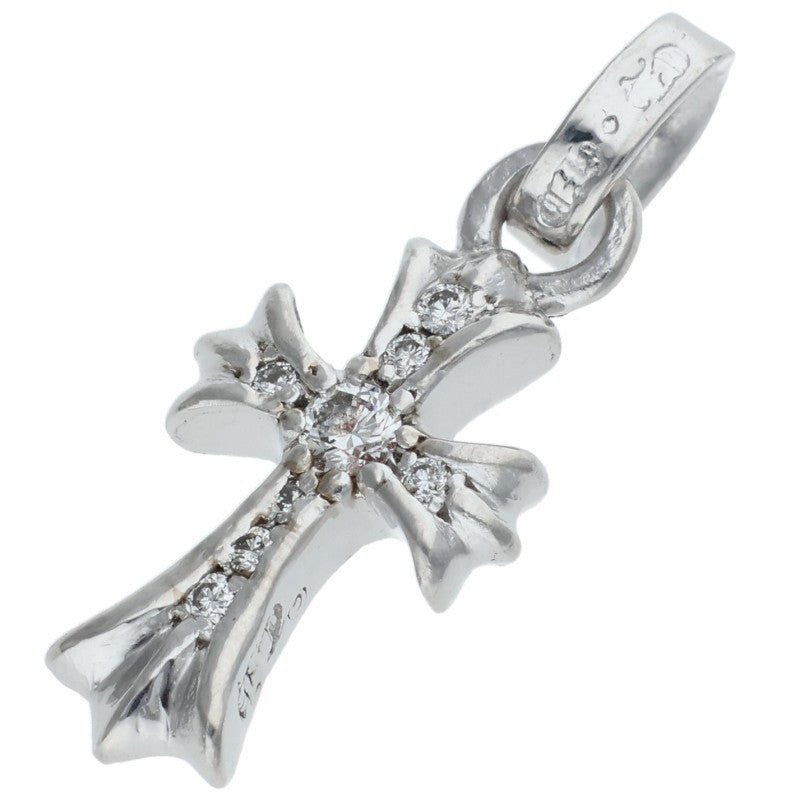 Chrome Hearts 18K WG Babyfat Diamond Pendant Size ONE SIZE