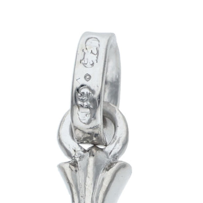 Chrome Hearts 18K WG Babyfat Diamond Pendant Size ONE SIZE