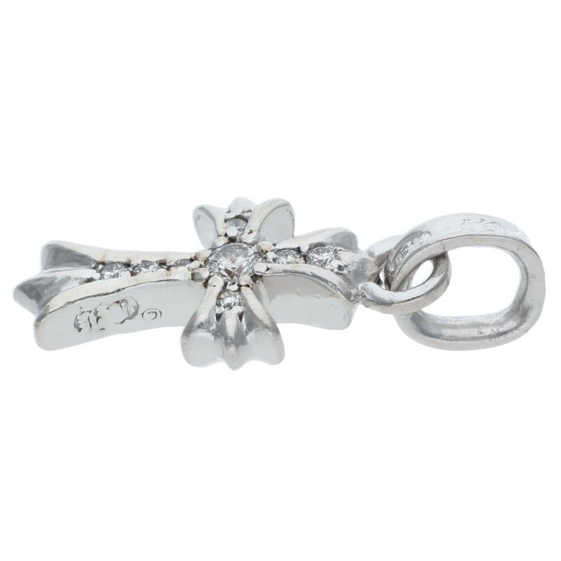 Chrome Hearts 18K WG Babyfat Diamond Pendant Size ONE SIZE