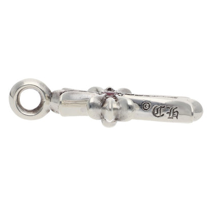 Chrome Hearts Tiny Fat Cross Sapphire Pendant Size ONE Multi