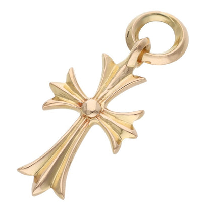 Chrome Hearts 22K Tiny CH Cross Gold Pendant Size ONE SIZE