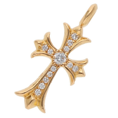 Chrome Hearts 22K Tiny Fat Diamond Pendant Size ONE SIZE