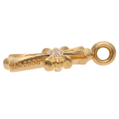 Chrome Hearts 22K Tiny Fat Diamond Pendant Size ONE SIZE