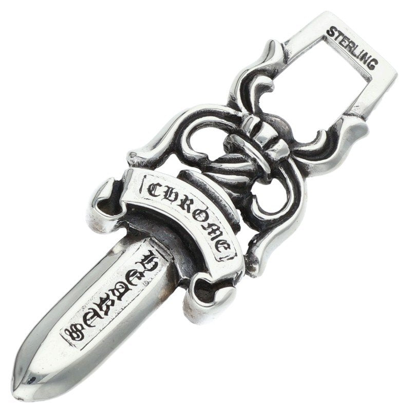 Chrome Hearts #10 Dagger Silver Pendant Size ONE SIZE