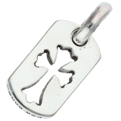 Chrome Hearts Tiny Cutout Cross Silver Charm Size ONE SIZE
