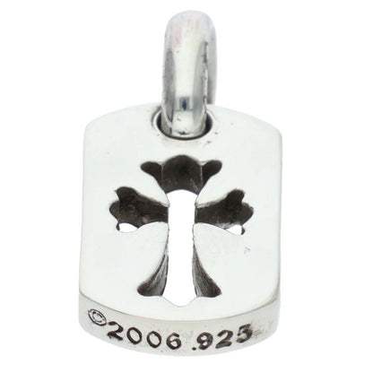 Chrome Hearts Tiny Cutout Cross Silver Charm Size ONE SIZE
