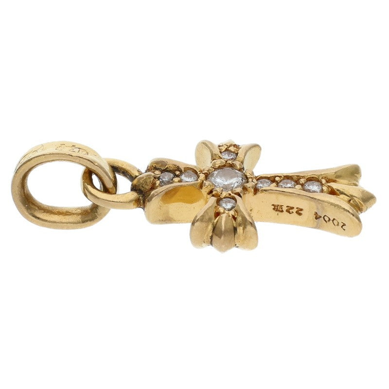 Chrome Hearts 22K Babyfat Pave Diamond Pendant Size Multi