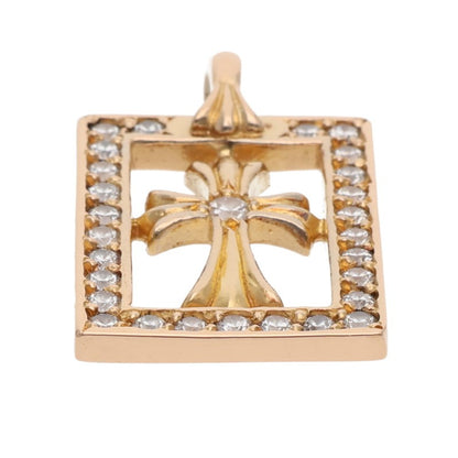 Chrome Hearts 22K Pave Diamond Open Pendant Size ONE SIZE