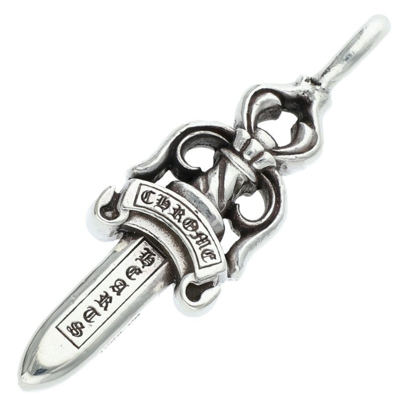 Chrome Hearts Double Dagger 925 Silver Pendant Size ONE SIZE