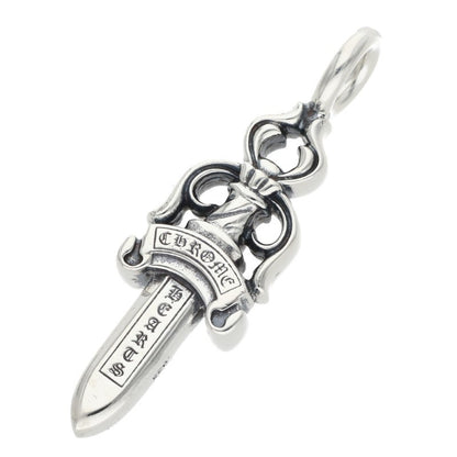 Chrome Hearts Double Dagger Silver Pendant