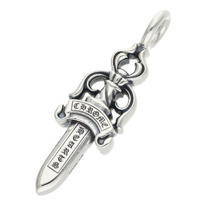 Chrome Hearts Double Dagger Silver Pendant