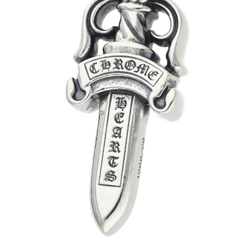 Chrome Hearts Double Dagger Silver Pendant