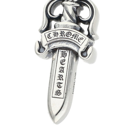 Chrome Hearts Double Dagger Silver Pendant