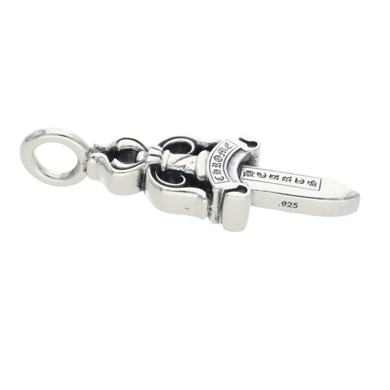 Chrome Hearts Double Dagger Silver Pendant