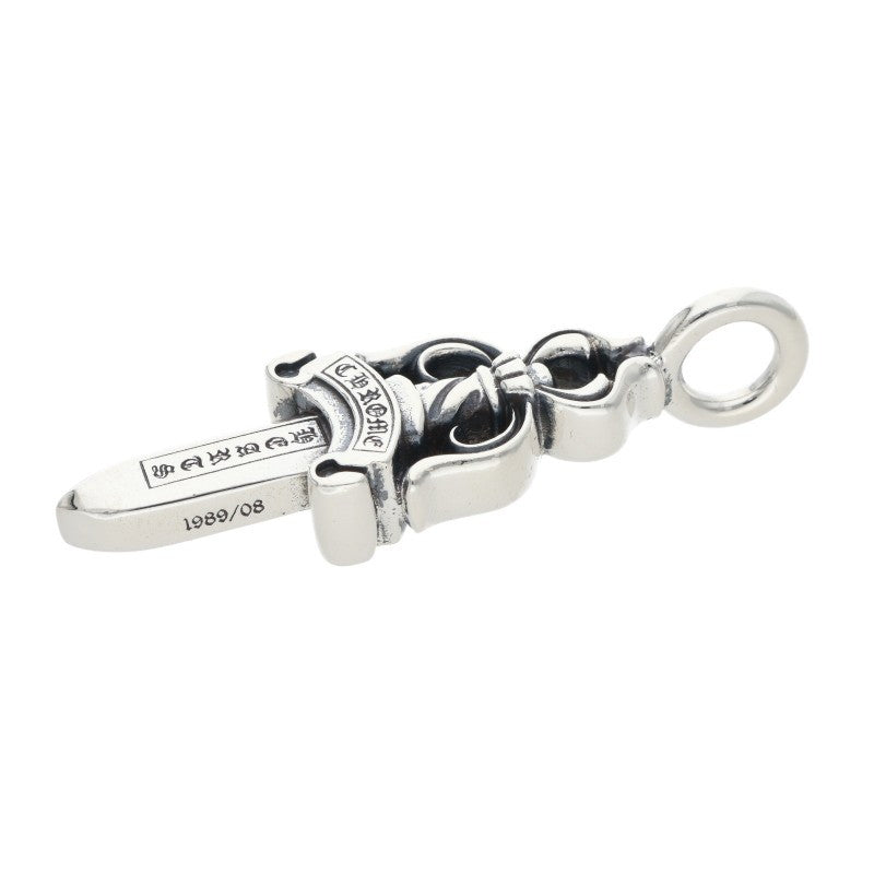 Chrome Hearts Double Dagger Silver Pendant