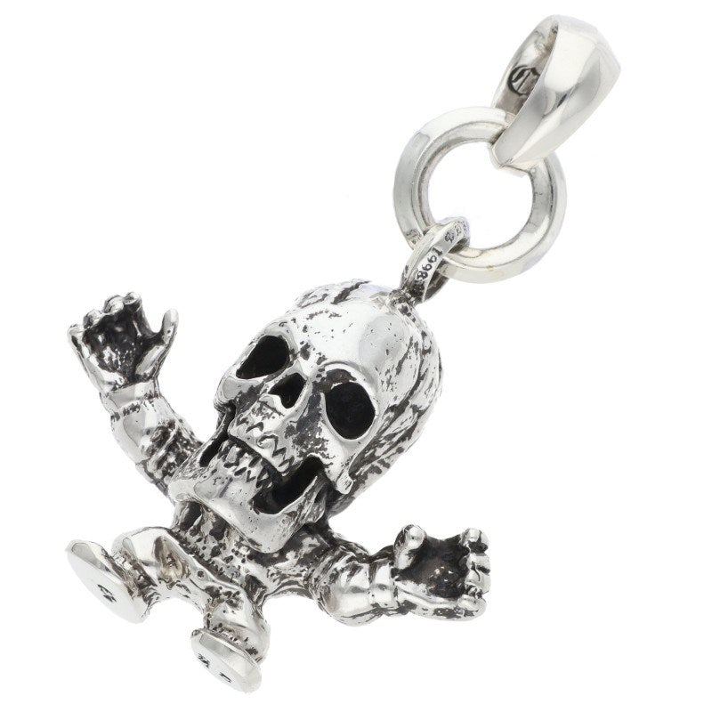 Chrome Hearts 925 Silver Foti Teeter Pendant Size ONE SIZE