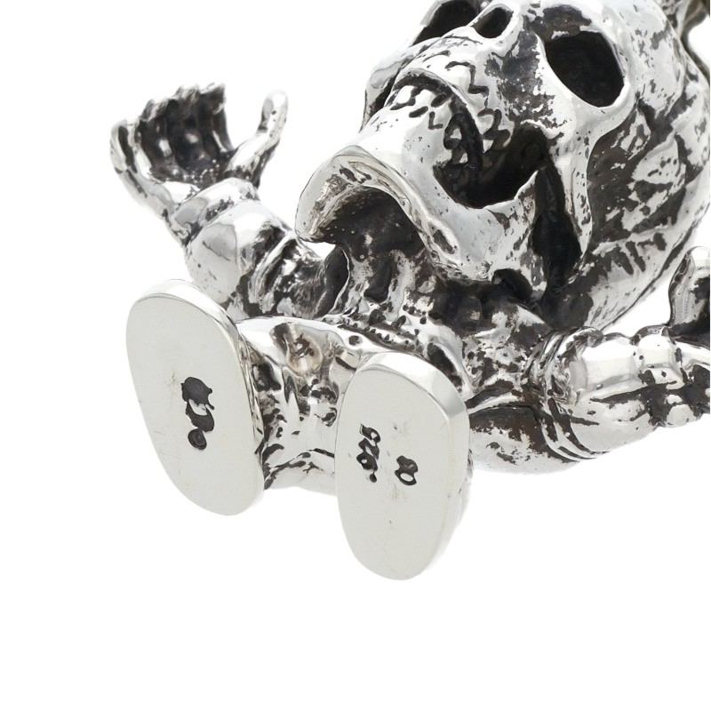 Chrome Hearts 925 Silver Foti Teeter Pendant Size ONE SIZE