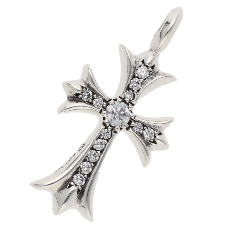 Chrome Hearts Tiny Fat Cross Diamond Pendant Size ONE SIZE