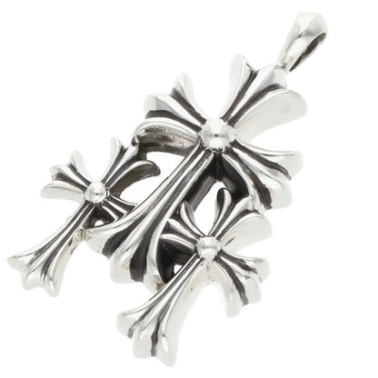 Chrome Hearts 925 Silver Small Cross Pendant Size ONE SIZE