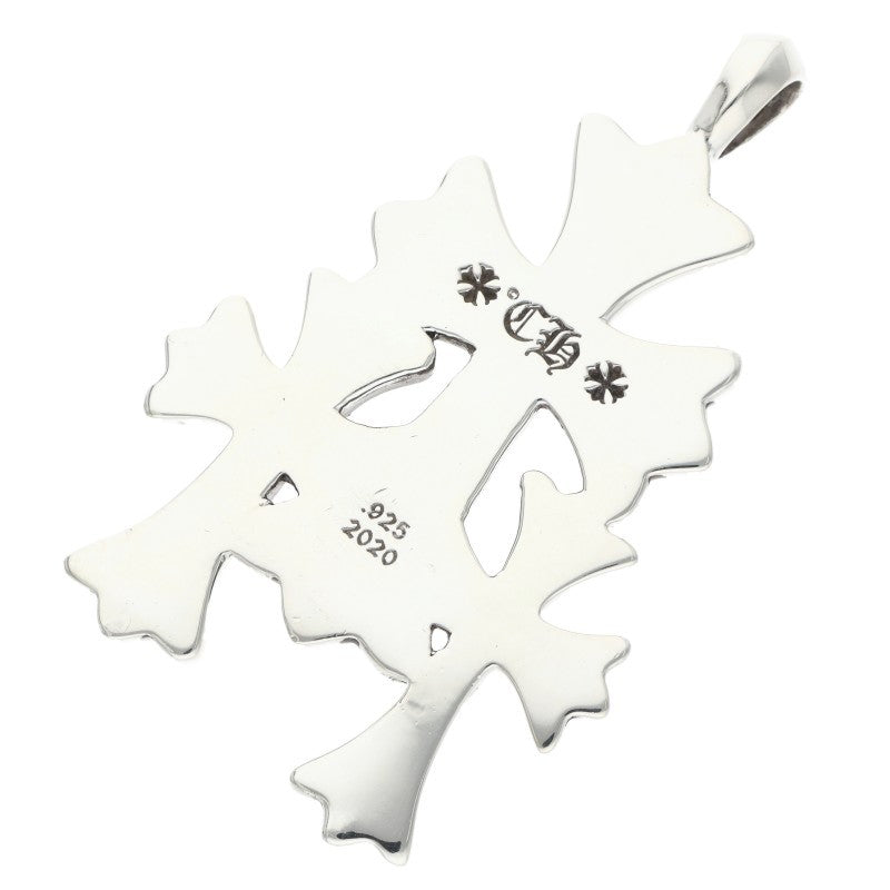 Chrome Hearts 925 Silver Small Cross Pendant Size ONE SIZE