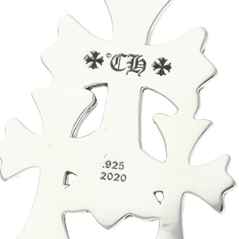 Chrome Hearts 925 Silver Small Cross Pendant Size ONE SIZE