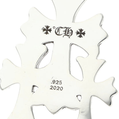 Chrome Hearts 925 Silver Small Cross Pendant Size ONE SIZE