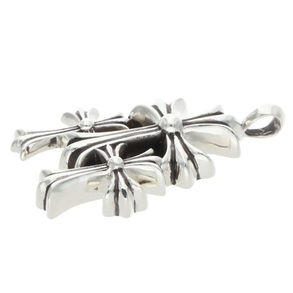 Chrome Hearts 925 Silver Small Cross Pendant Size ONE SIZE