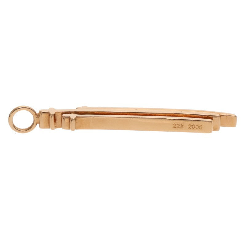 Chrome Hearts 22K RS3 Cross Gold Charm Size ONE SIZE