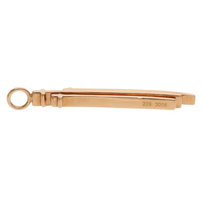 Chrome Hearts 22K RS3 Cross Gold Charm Size ONE SIZE