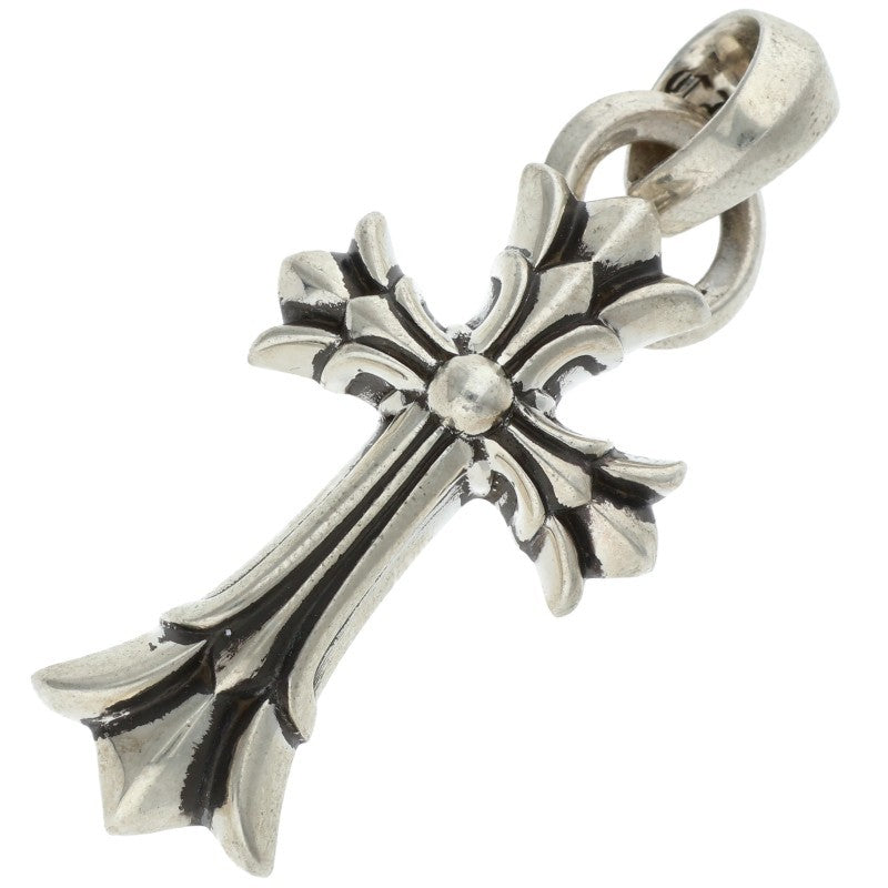 Chrome Hearts Double CH Cross Silver Pendant Size ONE SIZE