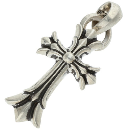 Chrome Hearts Double CH Cross Silver Pendant Size ONE SIZE