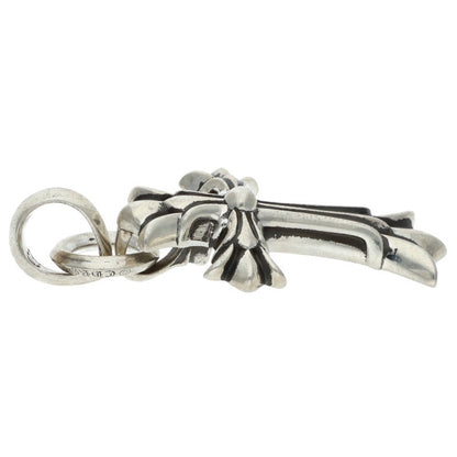 Chrome Hearts Double CH Cross Silver Pendant Size ONE SIZE