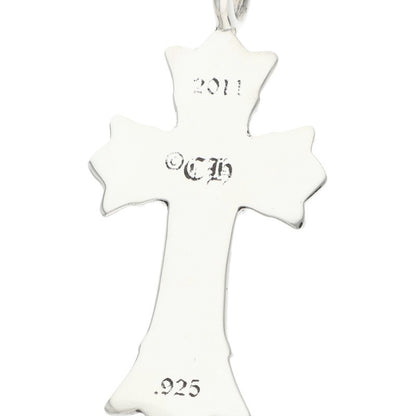 Chrome Hearts DBL CH CRS Silver Charm Size ONE SIZE